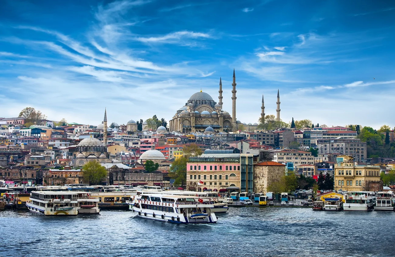 Vue sur Istanbul et le Bosphore